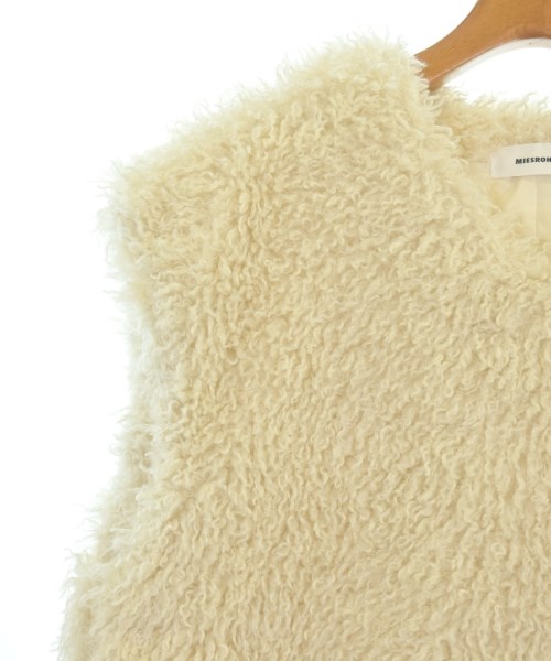 MIESROHE（ミースロエ）ベスト 白 サイズ:F レディース/2200616896020