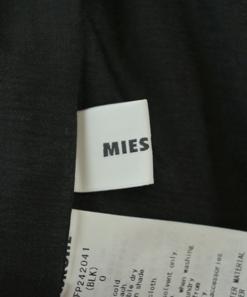 MIESROHE（ミースロエ）ショートパンツ 黒 サイズ:0(XS位) レディース/2200672150067