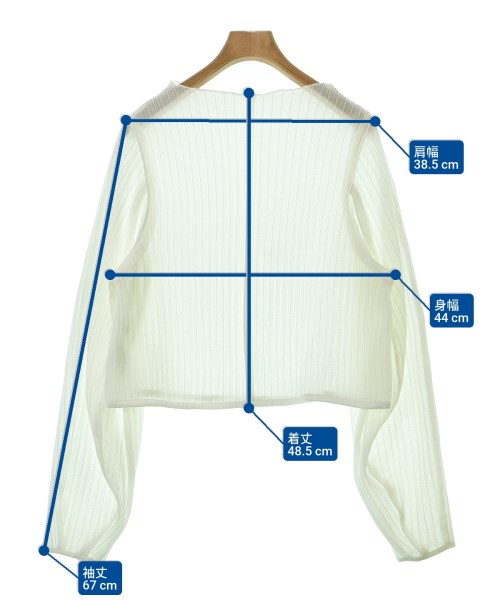 MIESROHE（ミースロエ）ブラウス 白 サイズ:F レディース/2200676648027
