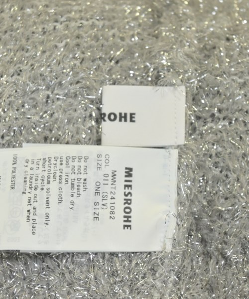 MIESROHE（ミースロエ）ニット・セーター シルバー サイズ:F レディース/2200672818042