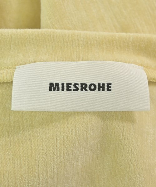 MIESROHE（ミースロエ）Tシャツ・カットソー 黄 サイズ:ONE レディース/2200676112047