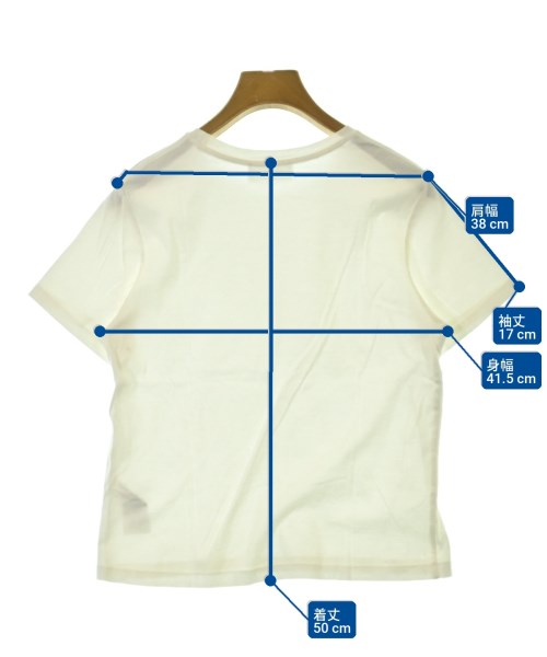 MIESROHE（ミースロエ）Tシャツ・カットソー 白 サイズ:0(XS位) レディース/2200713114065