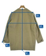 MIESROHE（ミースロエ）ノーカラージャケット カーキ サイズ:0(XS位) レディース/2200710897022