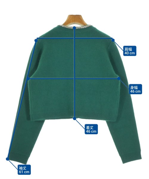 MIESROHE（ミースロエ）カーディガン 緑 サイズ:-(M位) レディース/2200648678052