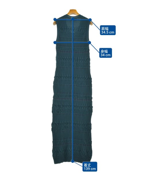 MIESROHE（ミースロエ）ワンピース 青 サイズ:-(S位) レディース/2200648678069