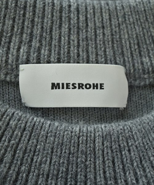 MIESROHE（ミースロエ）ニット・セーター グレー サイズ:ONE レディース/2200709380016