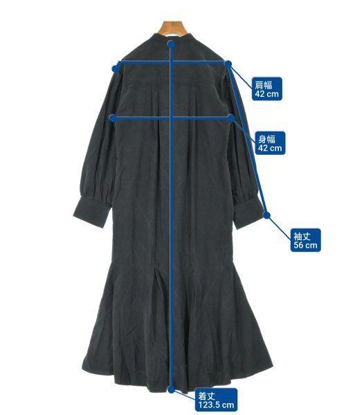 MIESROHE（ミースロエ）シャツワンピース 黒 サイズ:0(XS位) レディース/2200663770045