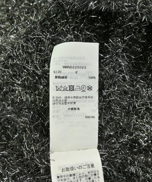 MIESROHE（ミースロエ）カーディガン 黒 サイズ:F レディース/2200729267304