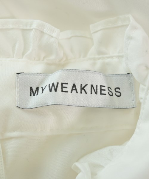 My weakness（マイ ウィークネス）ブラウス 白 サイズ:F レディース/2200617479062