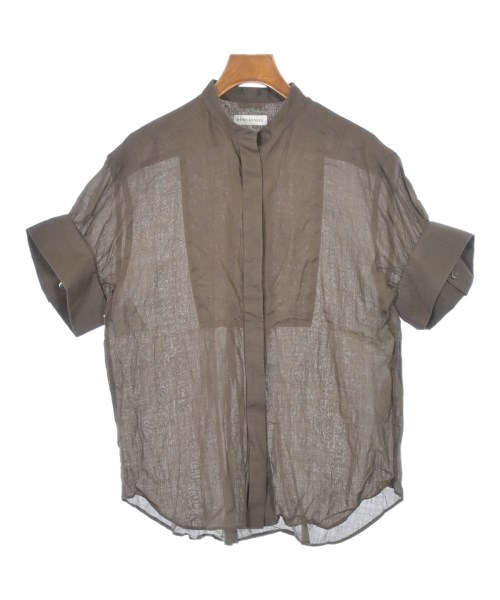 My weakness(マイ ウィークネス)カジュアルシャツ 茶 サイズ:F/2200674714083