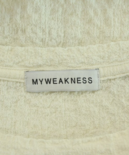 My weakness（マイ ウィークネス）Tシャツ・カットソー 白 サイズ:M レディース/2200713793093