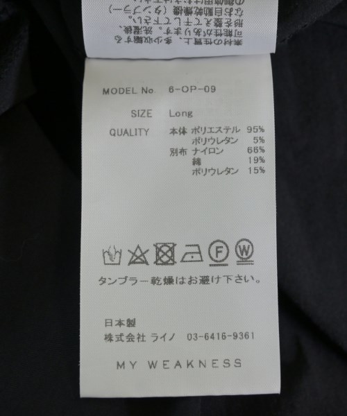 My weakness（マイ ウィークネス）ワンピース 黒 サイズ:-(S位) レディース/2200722225677