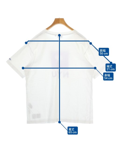 NCAA（エヌシーエーエー）Tシャツ・カットソー 白 サイズ:L メンズ/2200683945041