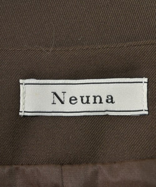 NEUNA（ヌナ）ノーカラージャケット 茶 サイズ:F レディース/2200644804059