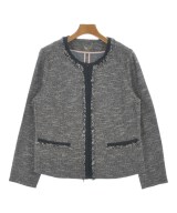 Rose Tiara（ローズティアラ）カジュアルジャケット 黒 サイズ:42(L位) レディース/2200627873089