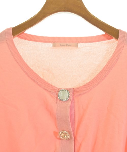 Rose Tiara（ローズティアラ）カーディガン ピンク サイズ:46(XXL位) レディース/2200666760036