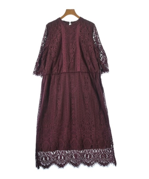 Rose Tiara(ローズティアラ)ワンピース 赤 サイズ:46(XXL位)/2200665808067