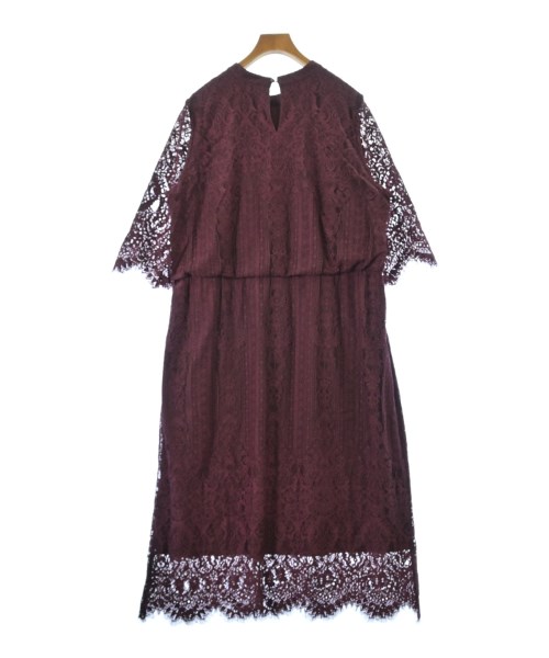 Rose Tiara（ローズティアラ）ワンピース 赤 サイズ:46(XXL位) レディース/2200665808067