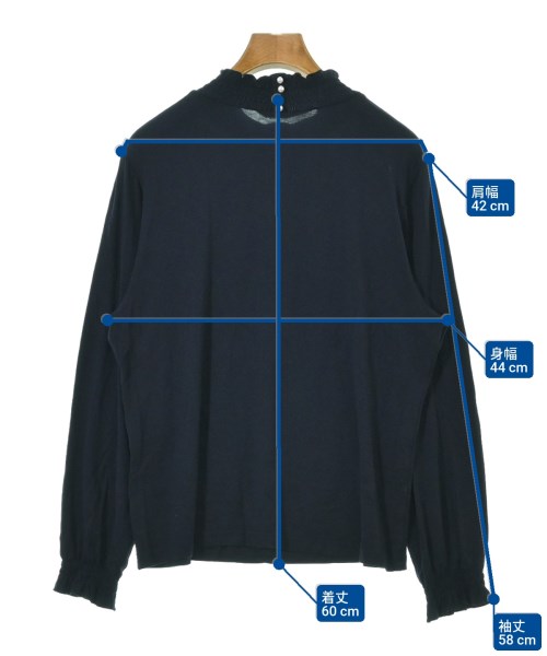 Rose Tiara（ローズティアラ）Tシャツ・カットソー 紺 サイズ:42(L位) レディース/2200671940201