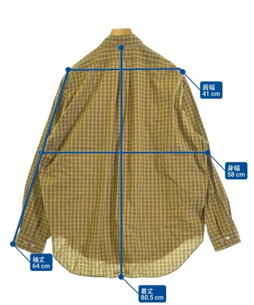 SEDAN ALL-PURPOSE（セダンオールパーパス）カジュアルシャツ ベージュ サイズ:L メンズ/2200656887019