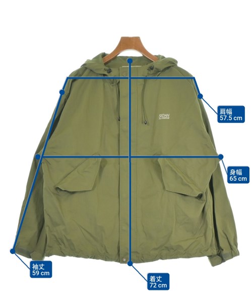 SEDAN ALL-PURPOSE（セダンオールパーパス）マウンテンパーカー カーキ サイズ:L メンズ/2200659066060