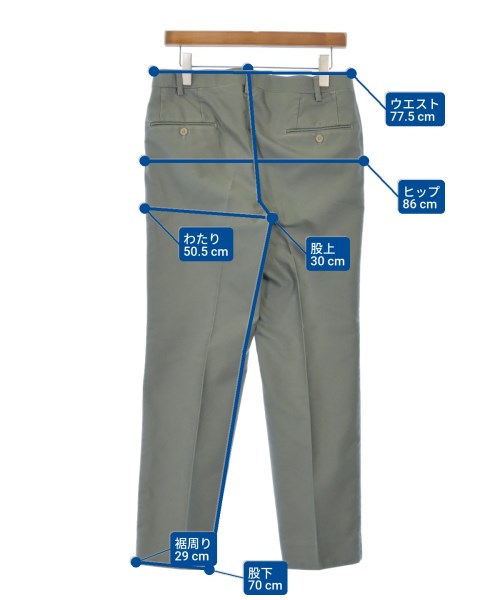 SO（エスオー）スラックス グレー サイズ:44(S位) メンズ/2200627777035