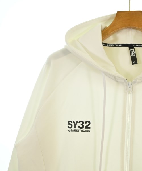SY32 by SWEET YEARS（エスワイサーティトゥバイスィートイヤーズ）パーカー 白 サイズ:XL メンズ/2200638325119