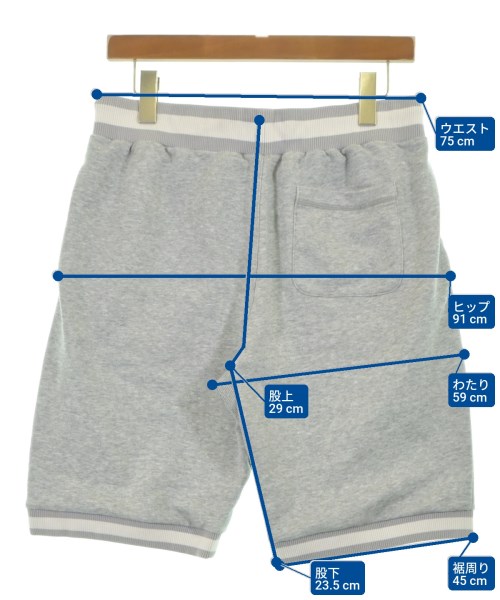 SY32 by SWEET YEARS（エスワイサーティトゥバイスィートイヤーズ）ショートパンツ グレー サイズ:L メンズ/2200643335165