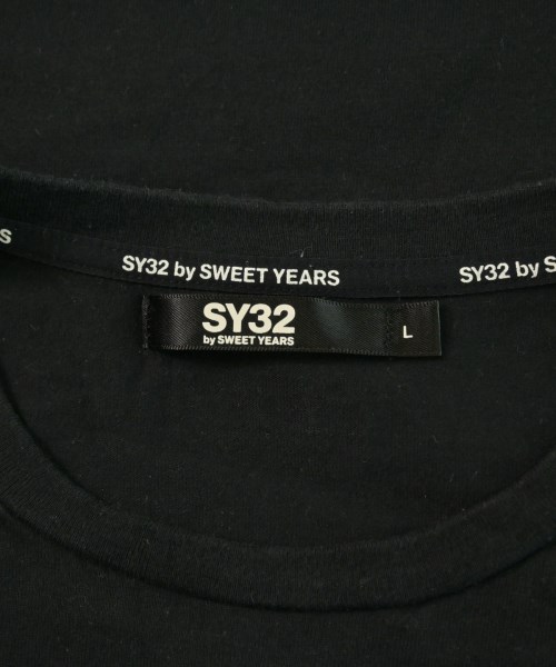SY32 by SWEET YEARS（エスワイサーティトゥバイスィートイヤーズ）Tシャツ・カットソー 黒 サイズ:L メンズ/2200610682063
