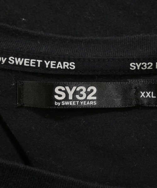 SY32 by SWEET YEARS（エスワイサーティトゥバイスィートイヤーズ）Tシャツ・カットソー 黒 サイズ:XXL レディース/2200618253432