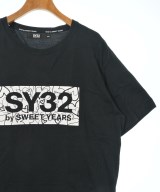 SY32 by SWEET YEARS（エスワイサーティトゥバイスィートイヤーズ）Tシャツ・カットソー 黒 サイズ:XXL レディース/2200618253432