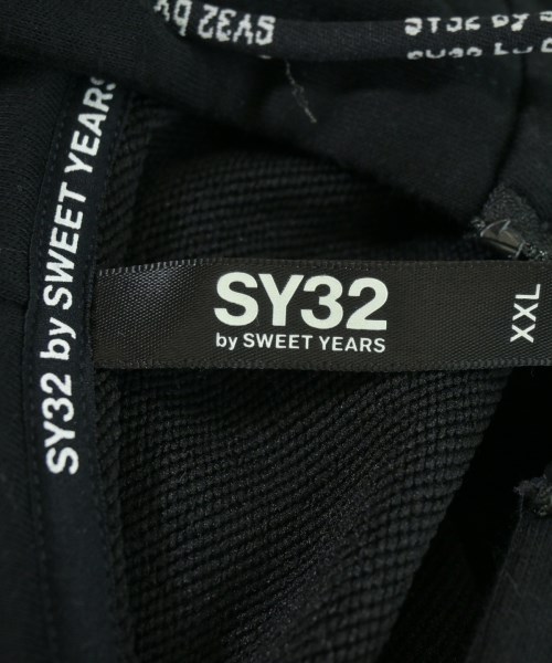 SY32 by SWEET YEARS（エスワイサーティトゥバイスィートイヤーズ）パーカー 黒 サイズ:XXL メンズ/2200708680087