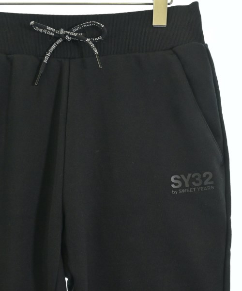 SY32 by SWEET YEARS（エスワイサーティトゥバイスィートイヤーズ）スウェットパンツ 黒 サイズ:L メンズ/2200708680148