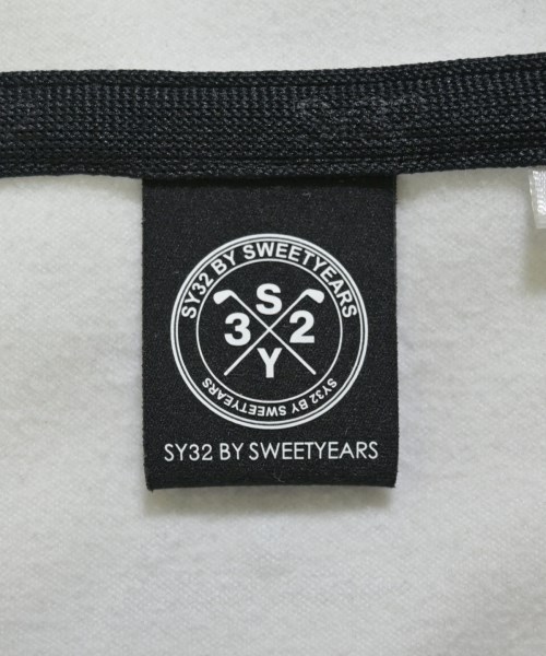 SY32 by SWEET YEARS（エスワイサーティトゥバイスィートイヤーズ）スウェット 白 サイズ:L メンズ/2200640540036