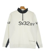 SY32 by SWEET YEARS（エスワイサーティトゥバイスィートイヤーズ）スウェット 白 サイズ:L メンズ/2200640540036