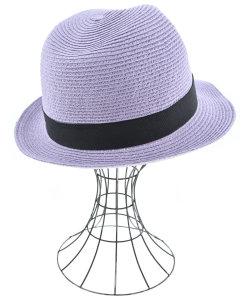 TESTIFY（テスティファイ）ストローハット 紫 サイズ:- レディース/2200637899673