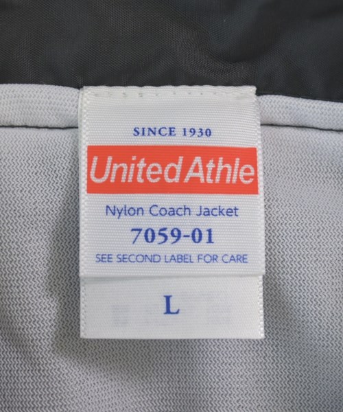 UNITEDA ATHLE（ユナイテッドアスレ）ブルゾン 黒 サイズ:L メンズ/2200609480366