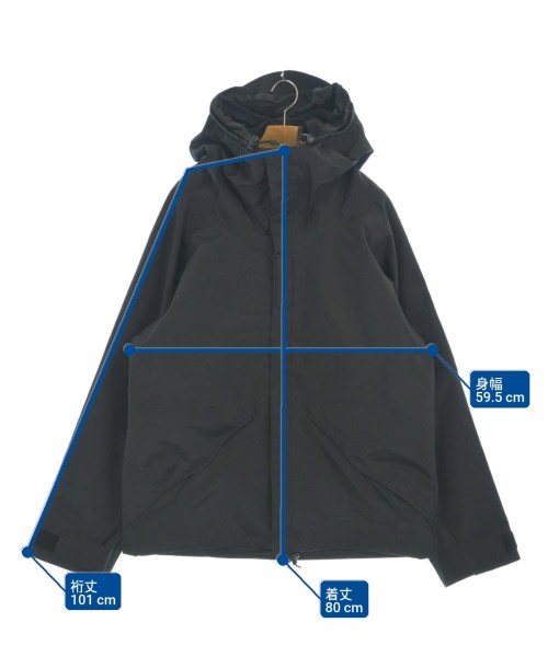 WAIPER inc.（ワイパー）マウンテンパーカー 黒 サイズ:XL メンズ/2200659584021