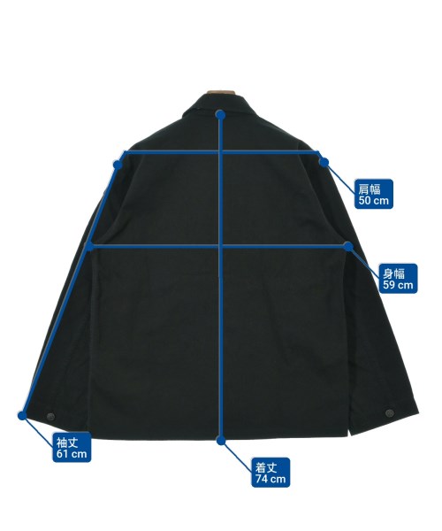 WAIPER inc.（ワイパー）ミリタリーブルゾン 黒 サイズ:40(M位) メンズ/2200666160096