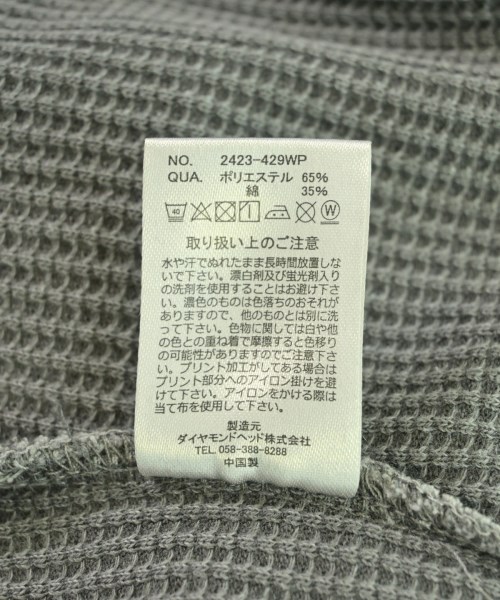 WAIPER inc.（ワイパー）Tシャツ・カットソー グレー サイズ:L メンズ/2200726036071