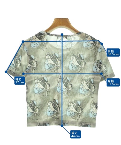 WATARU TOMINAGA（ワタルトミナガ）Tシャツ・カットソー グレー サイズ:1(S位) レディース/2200674423046