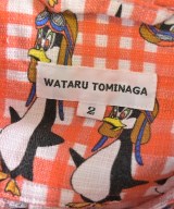 WATARU TOMINAGA（ワタルトミナガ）カジュアルシャツ 赤 サイズ:2(M位) レディース/2200680771087