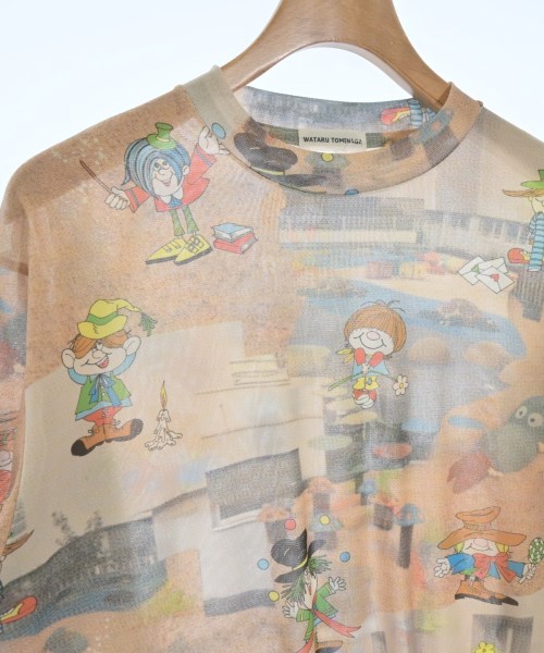 WATARU TOMINAGA（ワタルトミナガ）Tシャツ・カットソー ベージュ サイズ:-(L位) メンズ/2200698528062