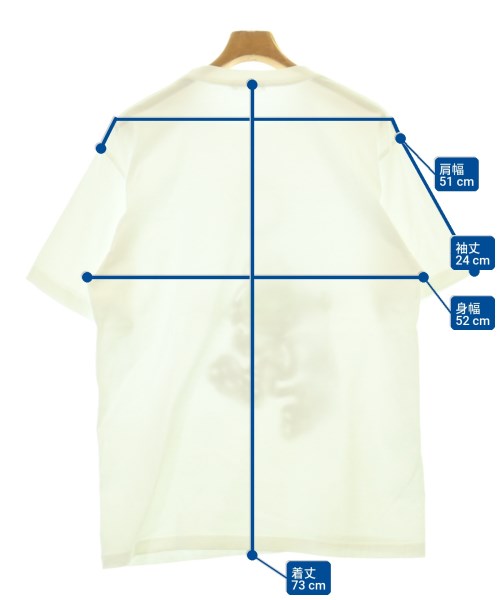 WATARU TOMINAGA（ワタルトミナガ）Tシャツ・カットソー 白 サイズ:2(M位) メンズ/2200722570074