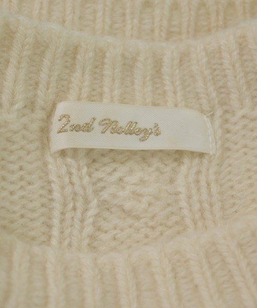 2nd NOLLEY'S（セカンドノーリーズ）ニット・セーター 白 サイズ:38(M位) レディース/2200638112030