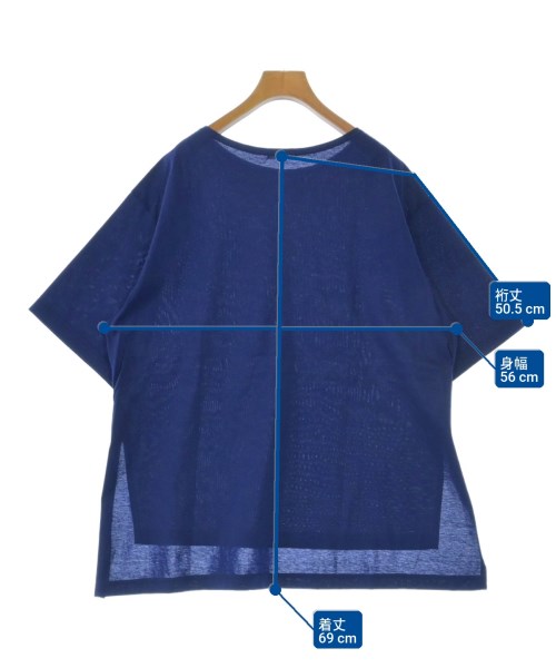 2nd NOLLEY'S（セカンドノーリーズ）Tシャツ・カットソー 青 サイズ:F レディース/2200615500119