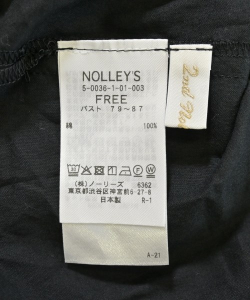 2nd NOLLEY'S（セカンドノーリーズ）ブラウス 黒 サイズ:F レディース/2200615493046