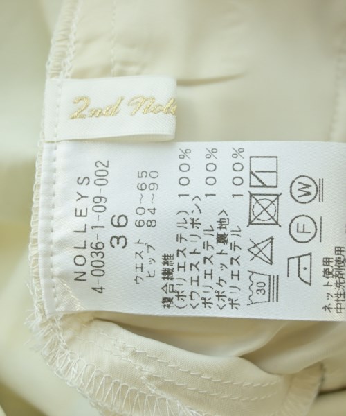 2nd NOLLEY'S（セカンドノーリーズ）その他 白 サイズ:36(S位) レディース/2200614012040