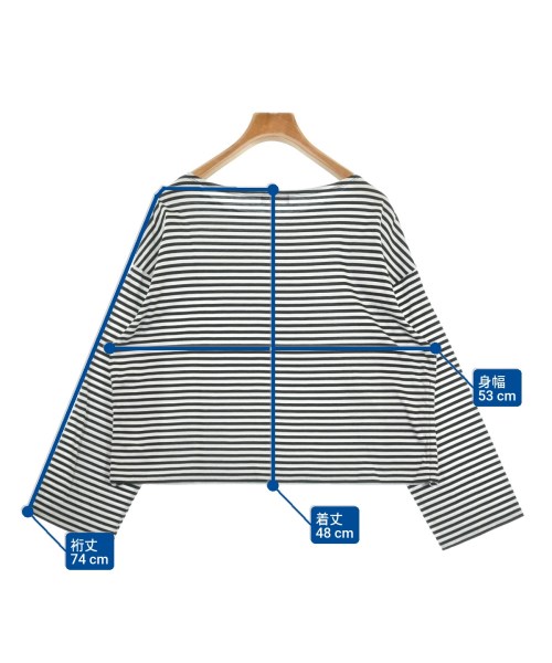 2nd NOLLEY'S（セカンドノーリーズ）Tシャツ・カットソー 白 サイズ:F レディース/2200614012224