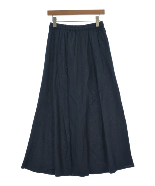 2nd NOLLEY'S（セカンドノーリーズ）ロング・マキシ丈スカート 紺 サイズ:2(M位) レディース/2200615123066